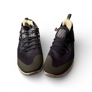 Nike Free Running Shoes Olive and Black Sneakers Size 10